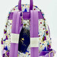 Loungefly Tangled AOP Mini Backpack Disney Rapunzel Flynn Castle Bag Straps