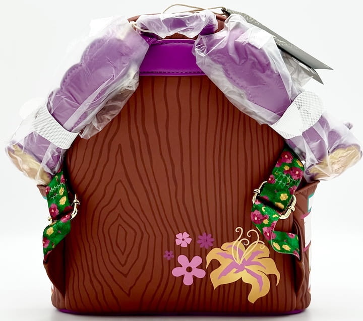 Loungefly Tangled Books Mini Backpack Disney Rapunzel Pascal Bag Back