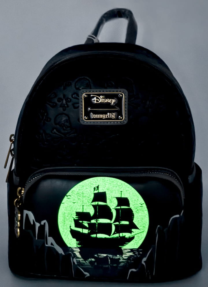 Loungefly The Black Pearl Mini Backpack Pirates of the Caribbean Bag