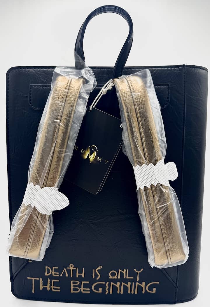 Loungefly The Mummy Book of the Dead Mini Backpack Universal Bag Straps