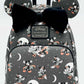 Loungefly Vampire Witch Mini Backpack Disney Mickey Minnie Mouse Bag Front