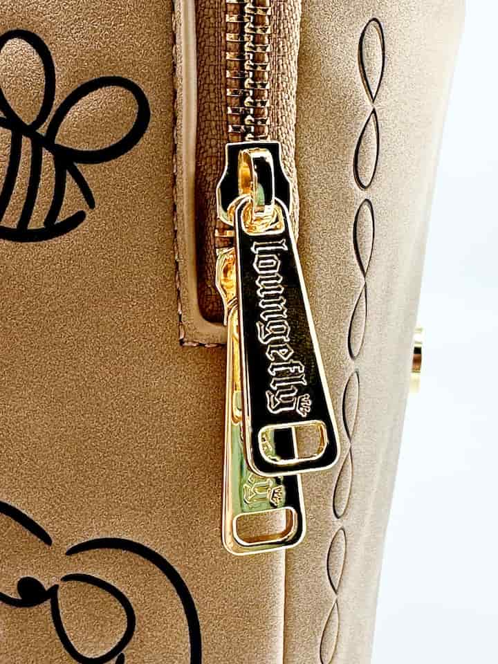 Loungefly Winnie the Pooh Satchel Mini Backpack Embroidered Floral Bag Zips