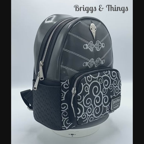 Loungefly Bellatrix Lestrange Mini Backpack Harry Potter Cosplay Bag Video