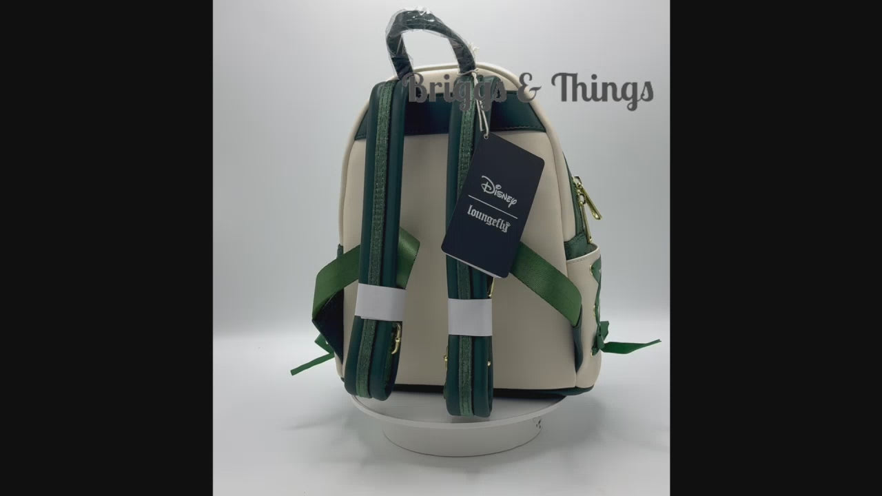 Loungefly Tinkerbell Floral Mini Backpack Disney Peter Pan Bag