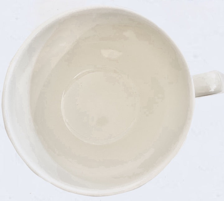Cath Kidston Disney Alice in Wonderland Teacup Saucer Set White Rabbit Teacup Inside