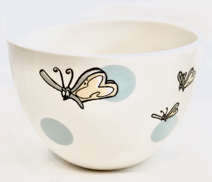 Cath Kidston Disney Alice in Wonderland Teacup Saucer Set White Rabbit Teacup Side 2