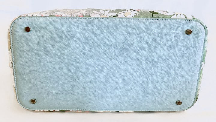 Cath Kidston Disney Alice in Wonderland Tote Bag Daisy Meadow Handbag Base