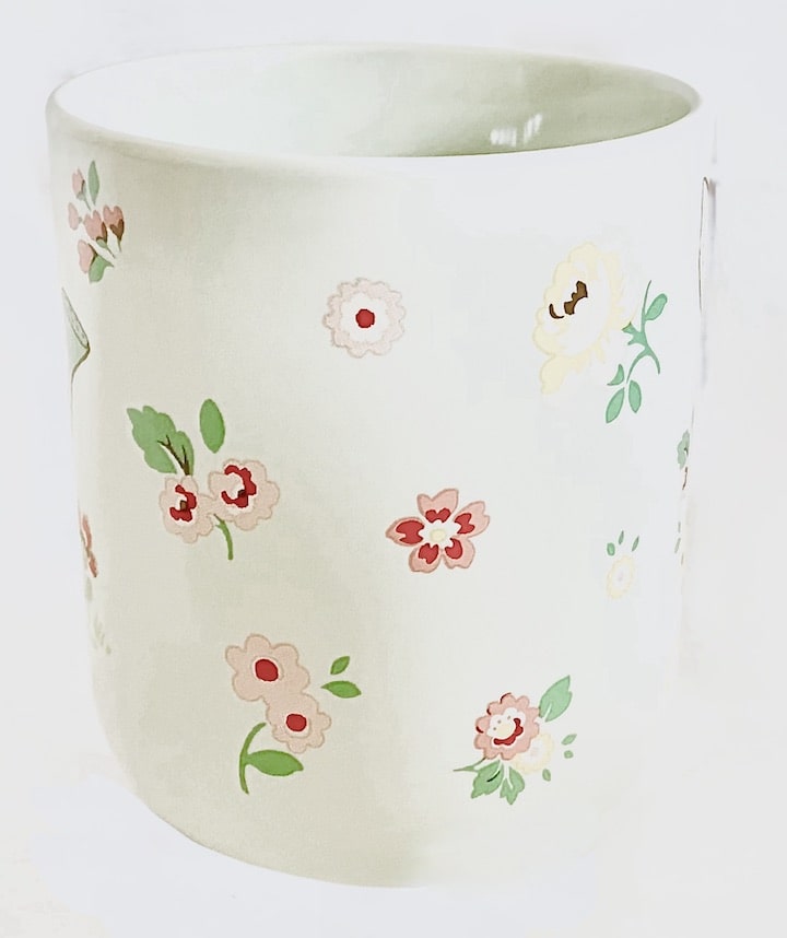 Cath Kidston Peter Rabbit Green Mug Beatrix Potter Coffee Cup Side 1