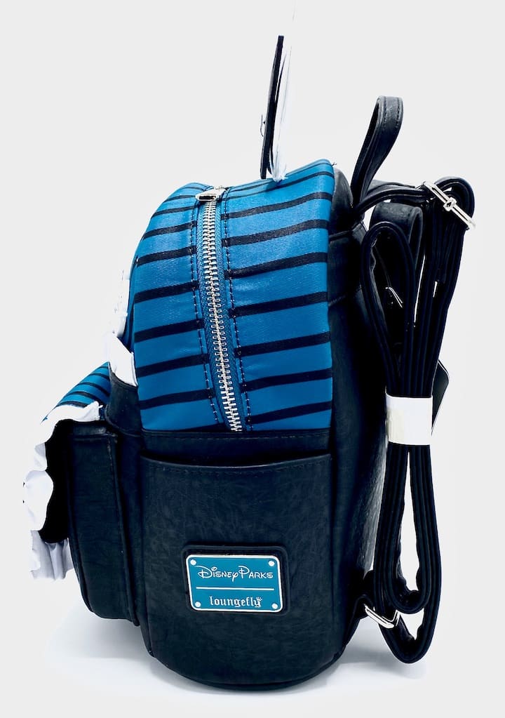 Loungefly Ghost Host Mini Backpack Disney Parks Haunted Mansion Bag Left Side