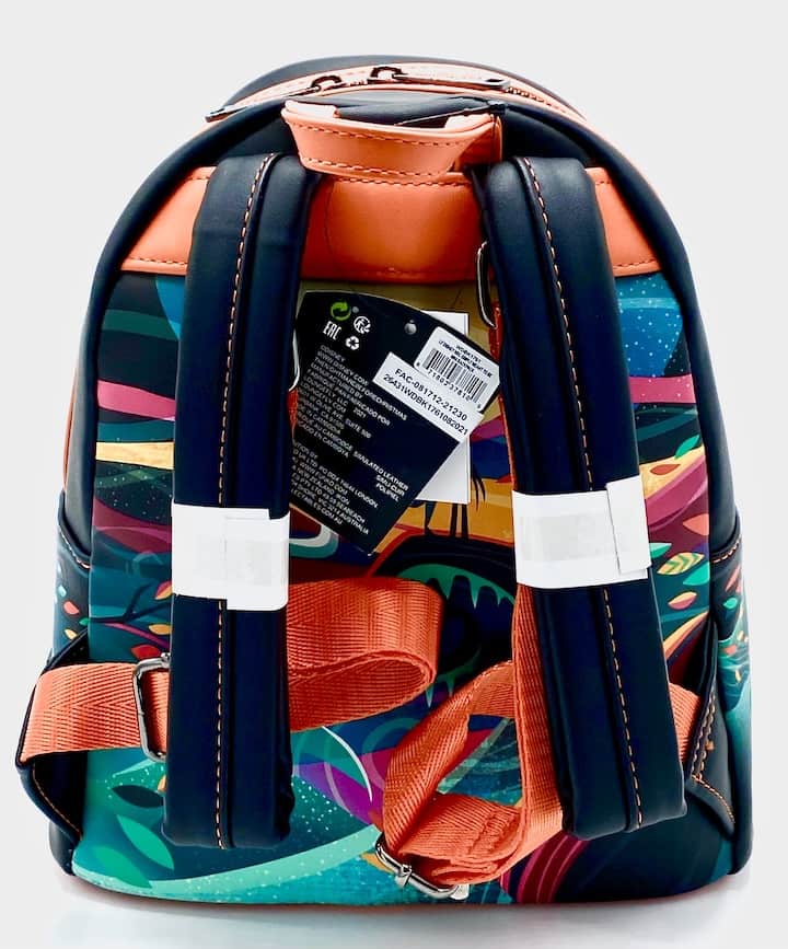 Loungefly Jack and Sally Mini Backpack NBC Simply Meant To Be Bag Straps