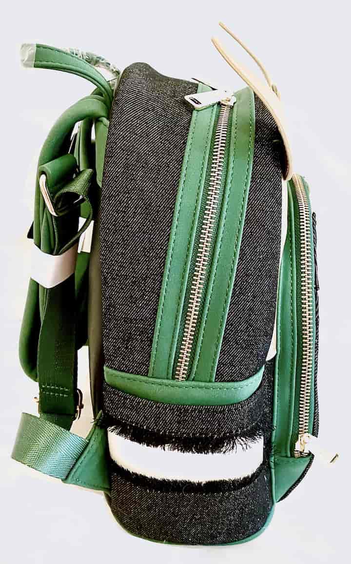 Loungefly President Loki Mini Backpack NYCC 2021 Disney Marvel Bag Right Side