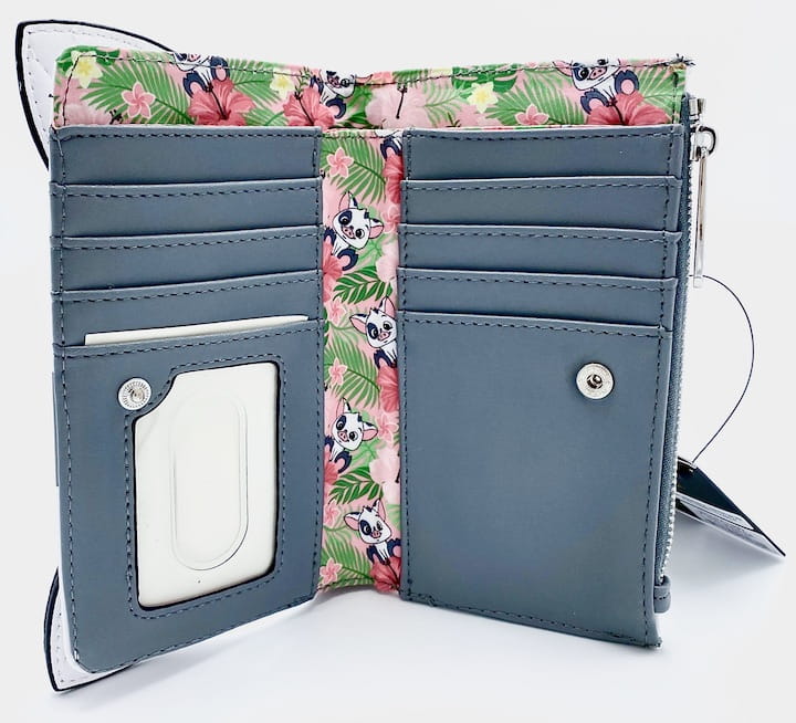 Loungefly Pua Footsie Wallet Moana Disney Princess Cosplay Purse Inside