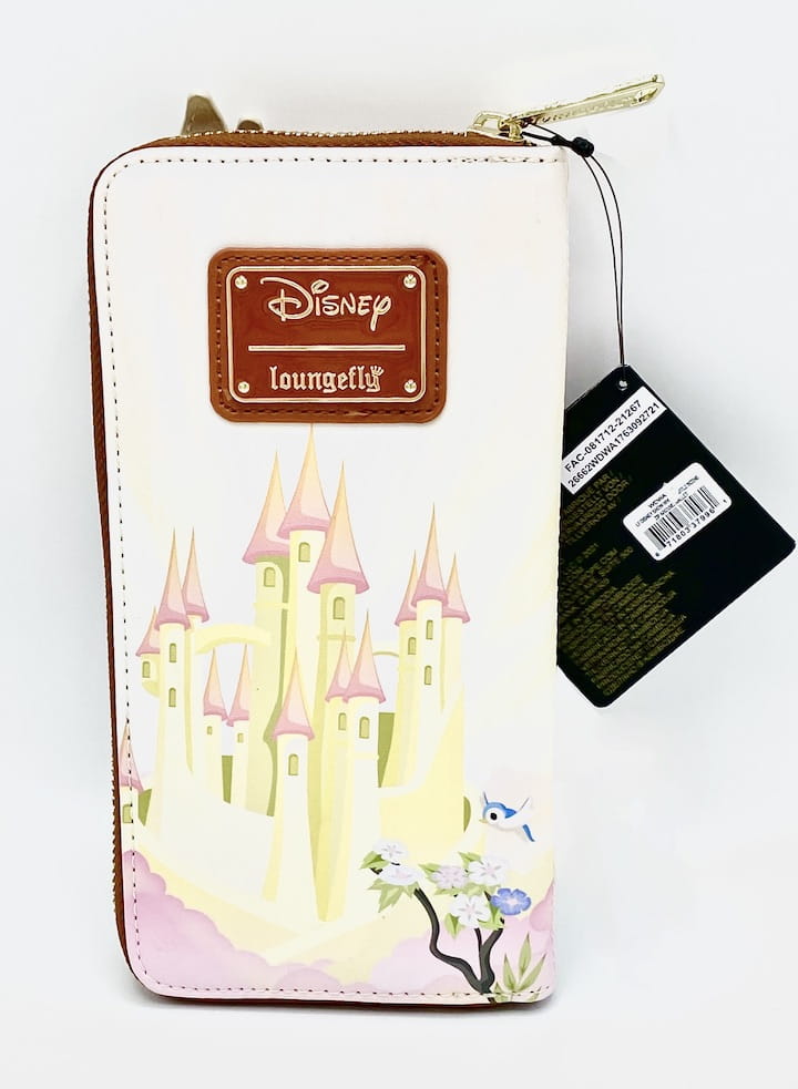Loungefly Snow White Castle Series Collection Wallet Disney Purse Back