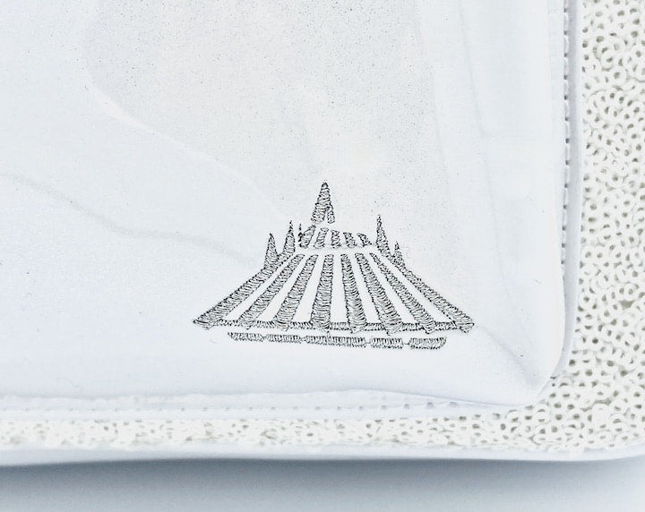 Loungefly Space Mountain MMMA Backpack Minnie Mouse Main Attraction Bag Front Pocket Embroidery