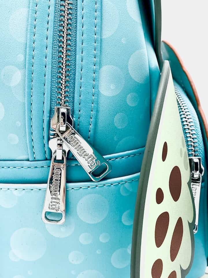 Loungefly Squirt Mini Backpack Disney Finding Nemo SDCC Cosplay Bag Zips