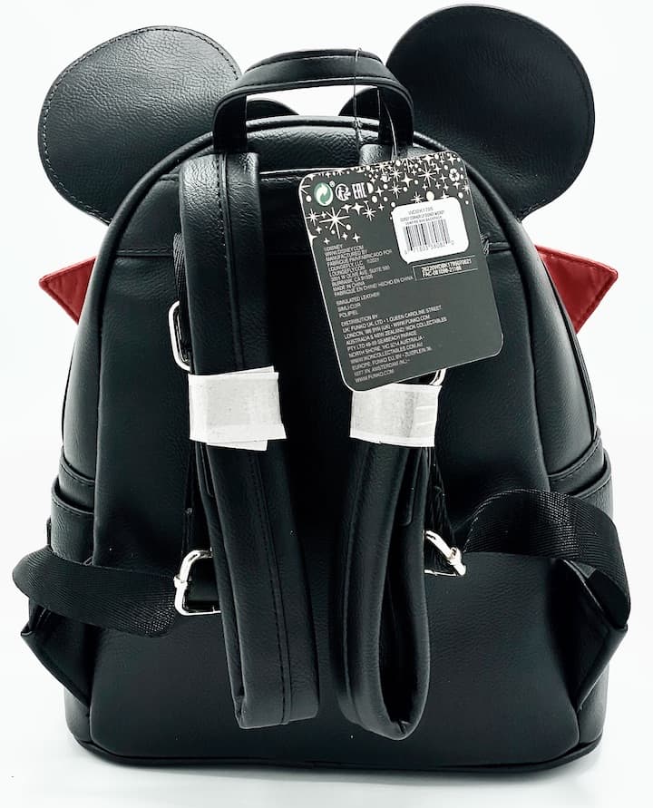 Loungefly Vampire Mickey Mouse Mini Backpack Disney Dracula Bag Straps