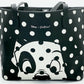Cath Kidston 101 Dalmatians Spot Tote Bag Placement Shopper Handbag Front Without Handles