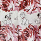 Cath Kidston Disney 101 Dalmatians Skirt Pink Puppies Roses Pattern