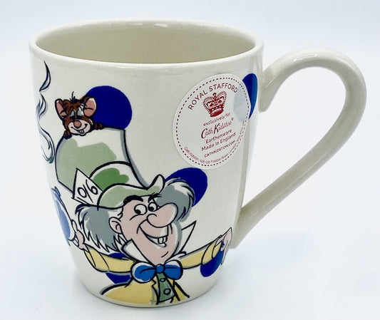 Cath Kidston Disney Alice in Wonderland Mug Mad Hatter Coffee Cup Front