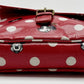 Cath Kidston Disney Mickey Mouse Bag Red White Polka Dot Spot Handbag Base