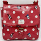 Cath Kidston Disney Mickey Mouse Bag Red White Polka Dot Spot Handbag Front Without Tag