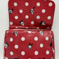 Cath Kidston Disney Mickey Mouse Bag Red White Polka Dot Spot Handbag Inside