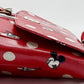 Cath Kidston Disney Mickey Mouse Bag Red White Polka Dot Spot Handbag Left Side