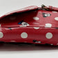 Cath Kidston Disney Mickey Mouse Bag Red White Polka Dot Spot Handbag Right Side