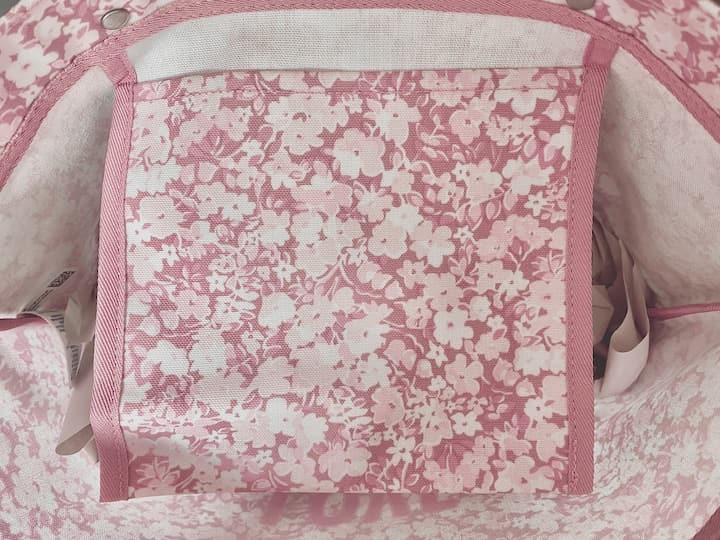 Cath Kidston Peanuts Snoopy Pink Love Tote Bag Large Leather Handbag Internal Pocket