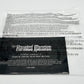 Disney Haunted Mansion Sarah Sally Slater Limited Edition Doll Certificate Back