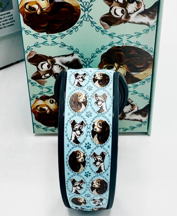 Disney Parks Dooney and Bourke Lady and the Tramp Magic Band Back