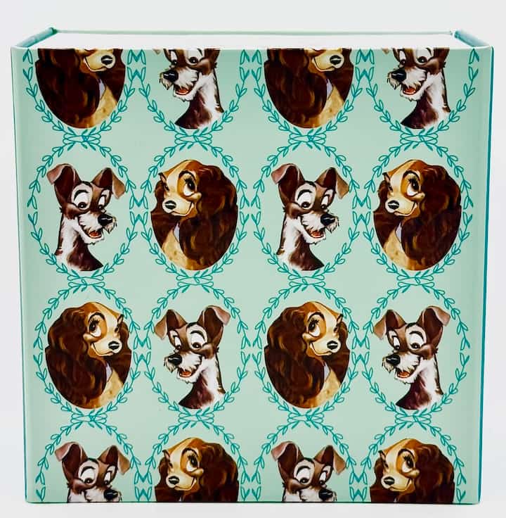 Disney Parks Dooney and Bourke Lady and the Tramp Magic Band Box Front