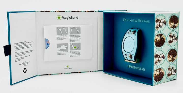 Disney Parks Dooney and Bourke Lady and the Tramp Magic Band Box Inside