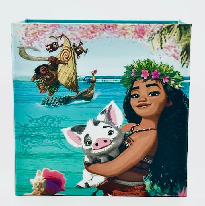 Disney Parks Dooney and Bourke Moana Magic Band Box Front Full View