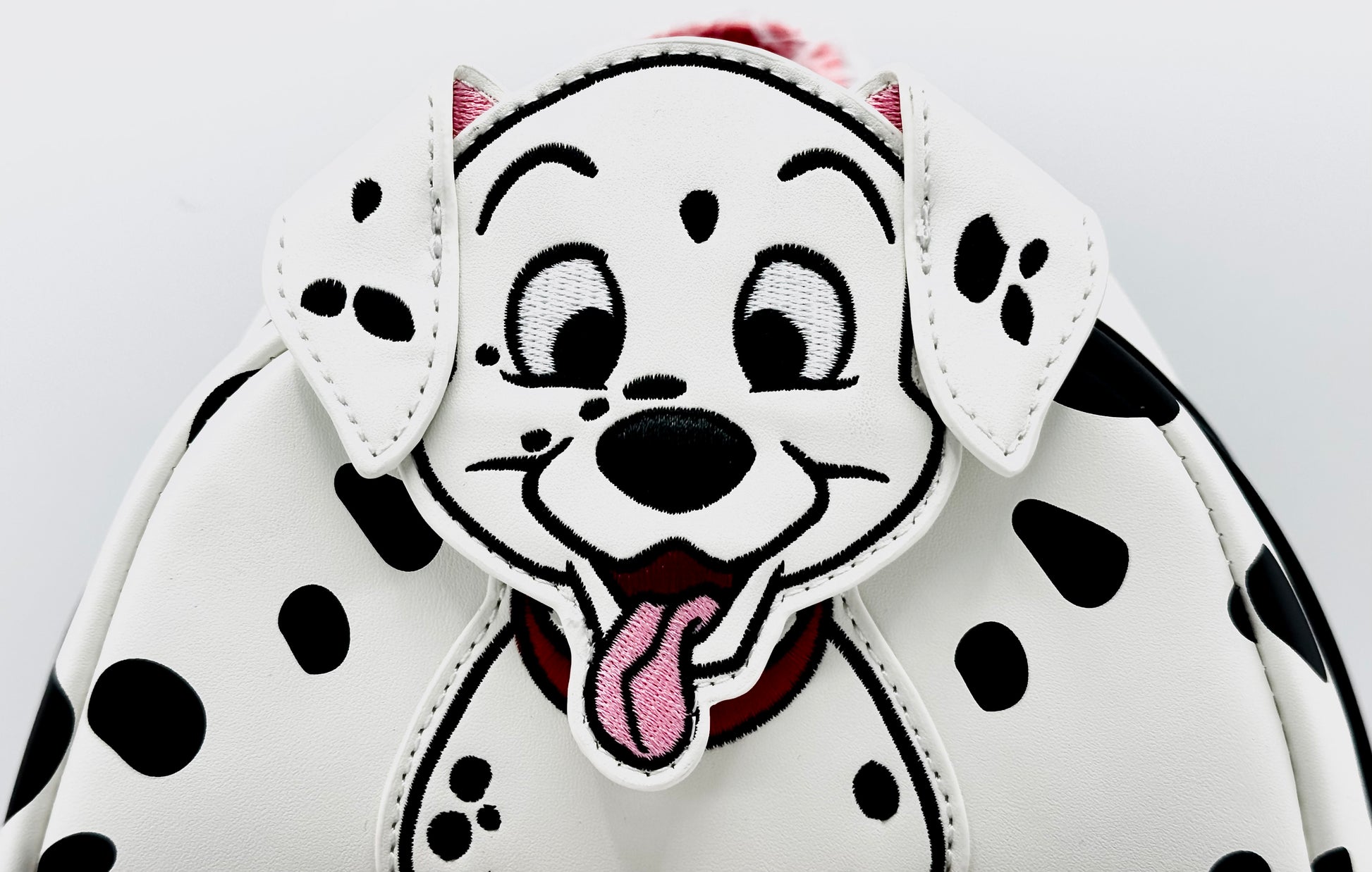 Loungefly 101 Dalmatians Cosplay Mini Backpack Disney Bag Front Freckles Middle