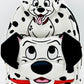 Loungefly 101 Dalmatians Cosplay Mini Backpack Disney Bag Front Full View