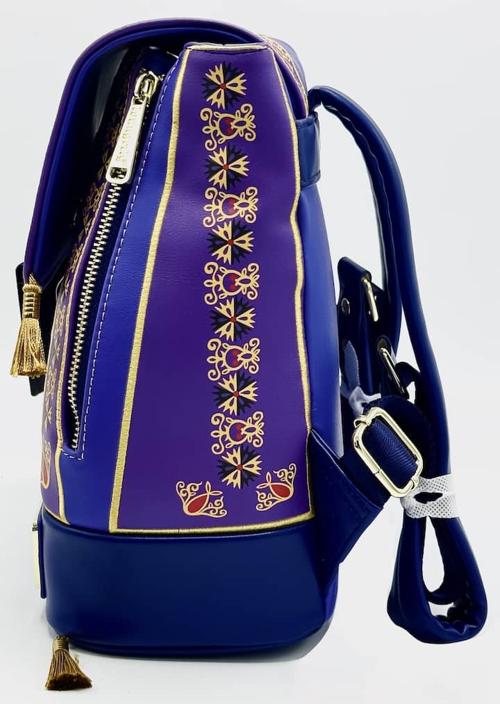 Loungefly Aladdin Magic Carpet Mini Backpack Cave Of Wonders Bag Left Side