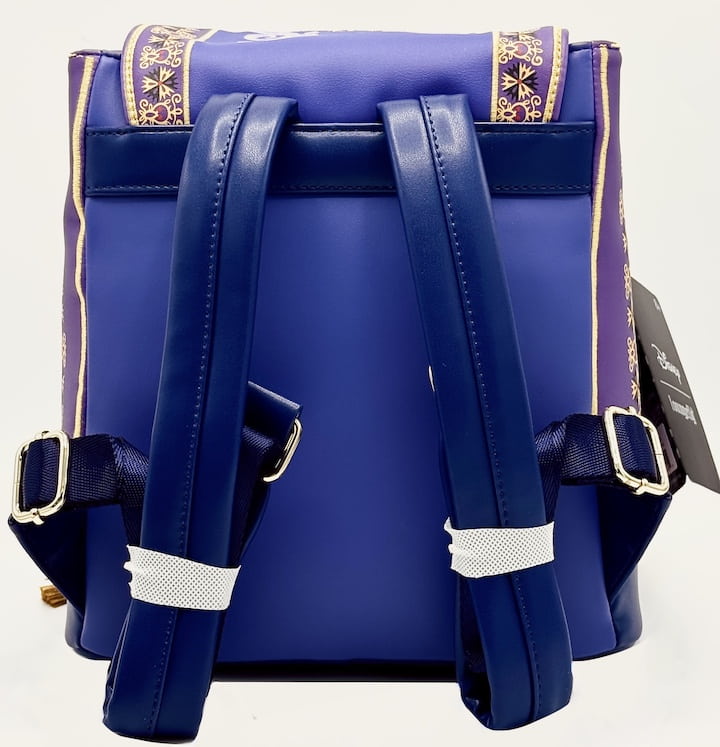 Loungefly Aladdin Magic Carpet Mini Backpack Cave Of Wonders Bag Straps