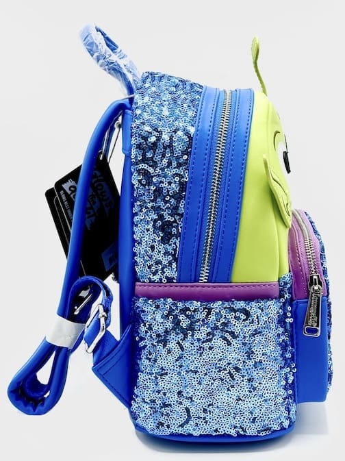 Loungefly Alien Sequin Mini Backpack Disney Pixar Toy Story Bag Right Side