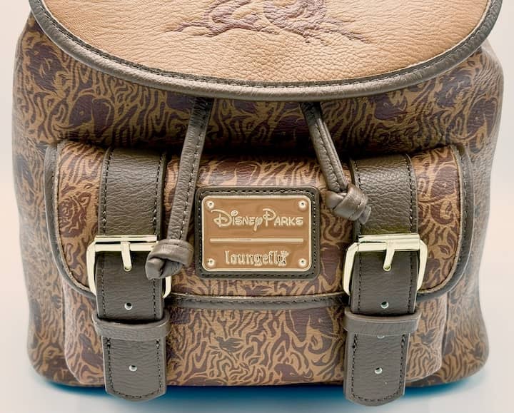 Loungefly Animal Kingdom 25th Mini Backpack Disney Parks Bag Front Pocket