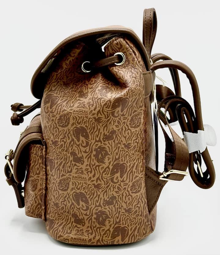 Loungefly Animal Kingdom 25th Mini Backpack Disney Parks Bag Left Side
