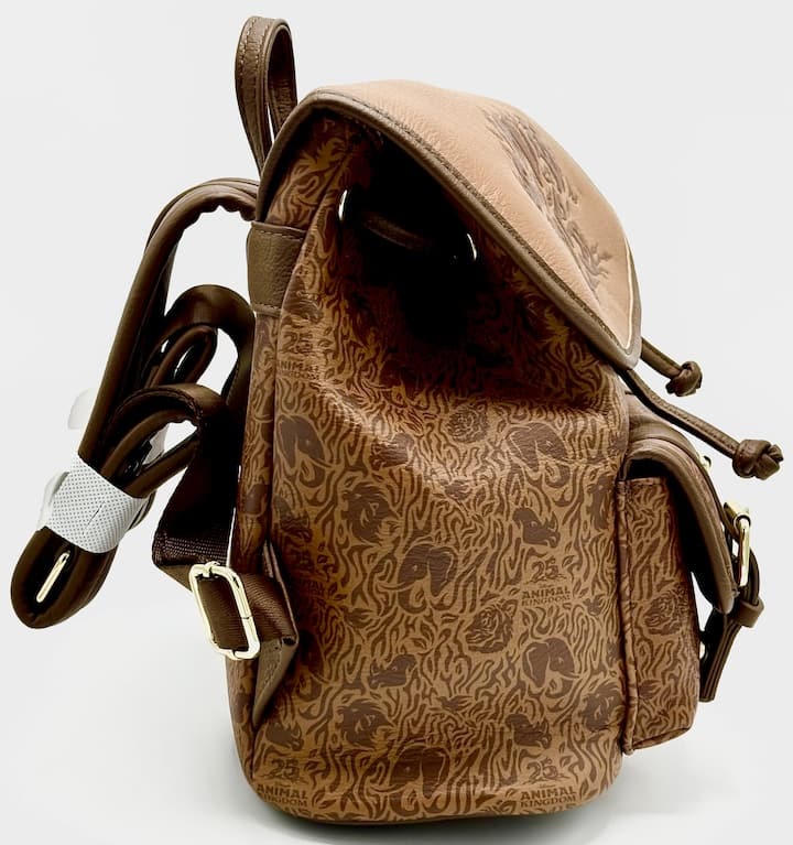Loungefly Animal Kingdom 25th Mini Backpack Disney Parks Bag Right Side