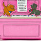Loungefly Aristocats Piano Crossbody Disney Figural Bag Front Bottom