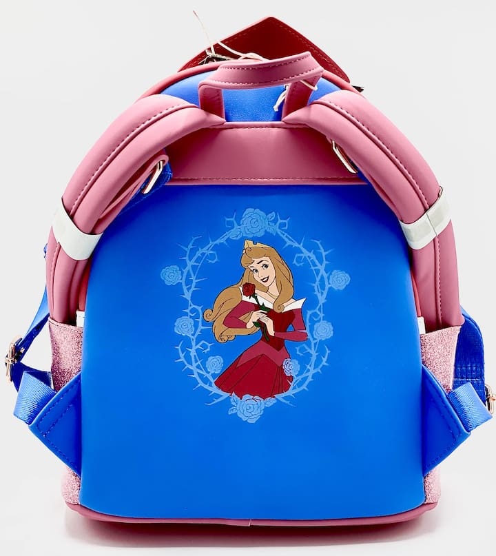 Loungefly Aurora Cosplay Mini Backpack Disney Sleeping Beauty Bag Back