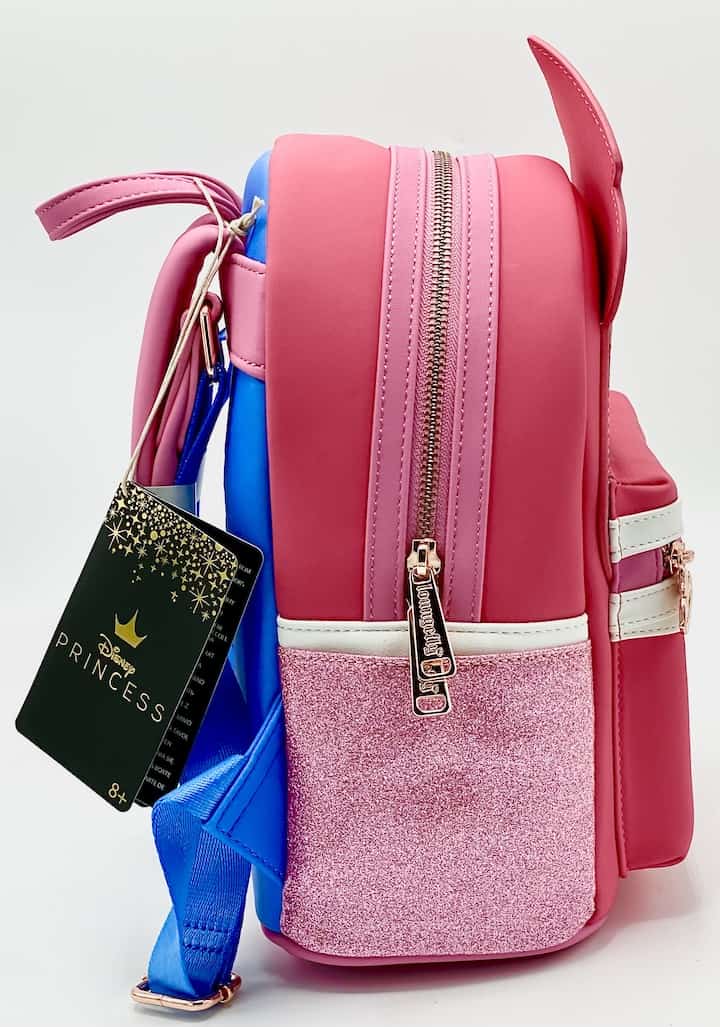 Loungefly Aurora Cosplay Mini Backpack Disney Sleeping Beauty Bag Right Side