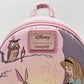 Loungefly Aurora Critters Mini Backpack Sleeping Beauty Animals Bag Front Enamel Logo