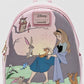 Loungefly Aurora Critters Mini Backpack Sleeping Beauty Animals Bag Front Full View
