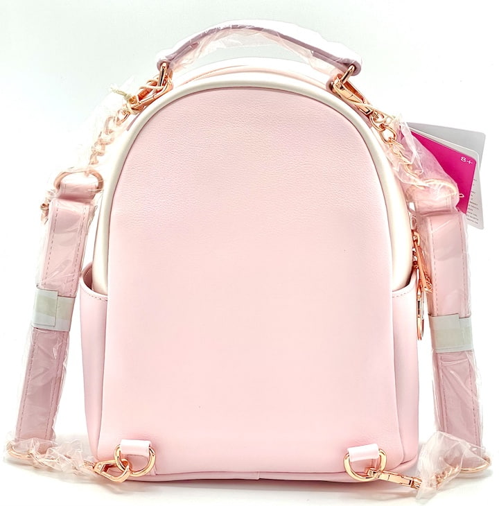 Loungefly Barbie Pink Convertible Mini Backpack Bag Back