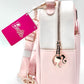 Loungefly Barbie Pink Convertible Mini Backpack Bag Right Side
