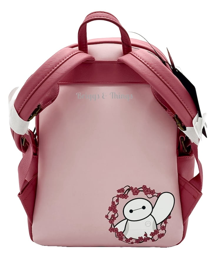 Loungefly Baymax Sakura Cherry Blossom Mini Backpack Big Hero Six 6 Back